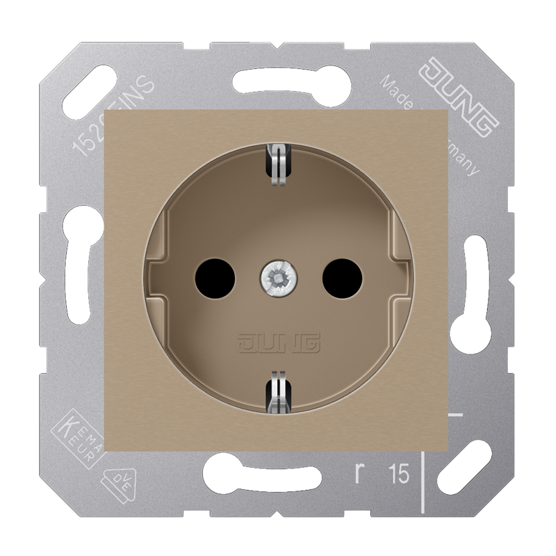 Изображение CD5121BFBB  SCHUKO®-розетка 16 A / 250 B ~ - завод JUNG