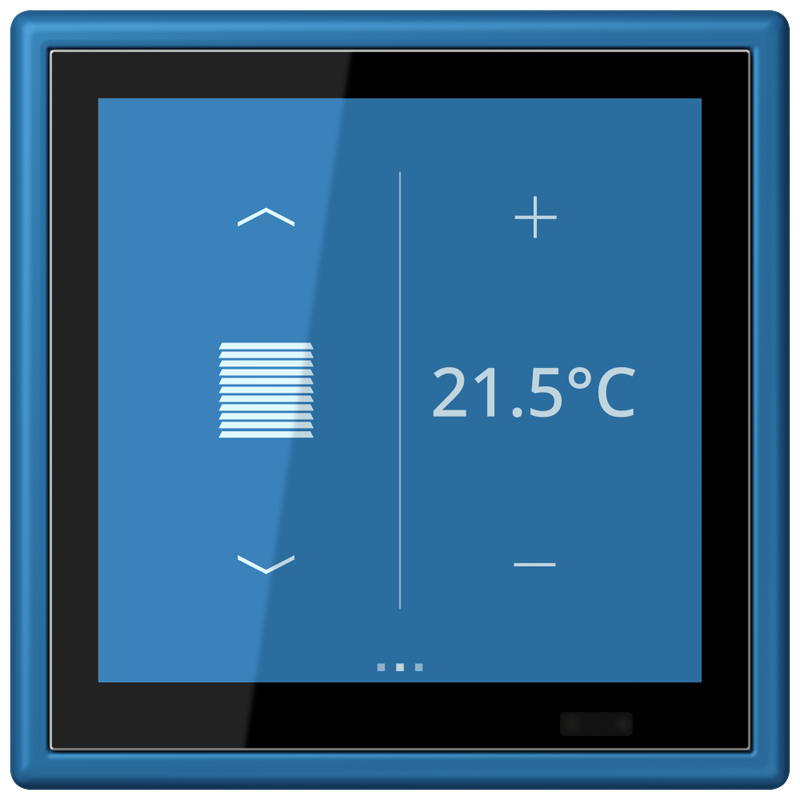 Изображение LC459D1S211  KNX комнатный контроллер LS TOUCH - завод JUNG