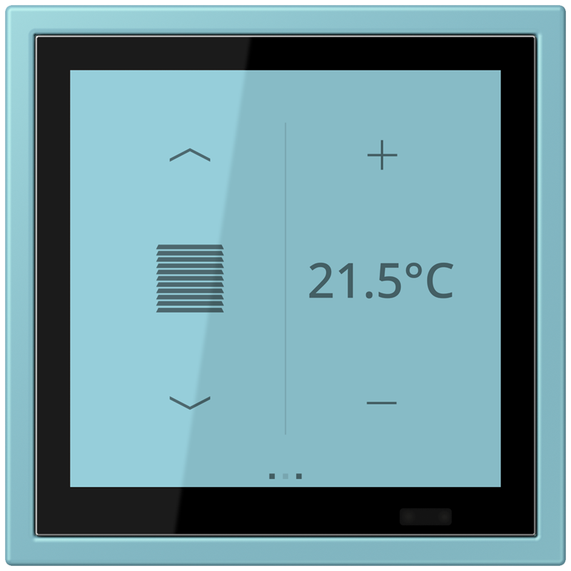 Изображение LCZ459BFD1S213  KNX комнатный контроллер LS TOUCH - завод JUNG