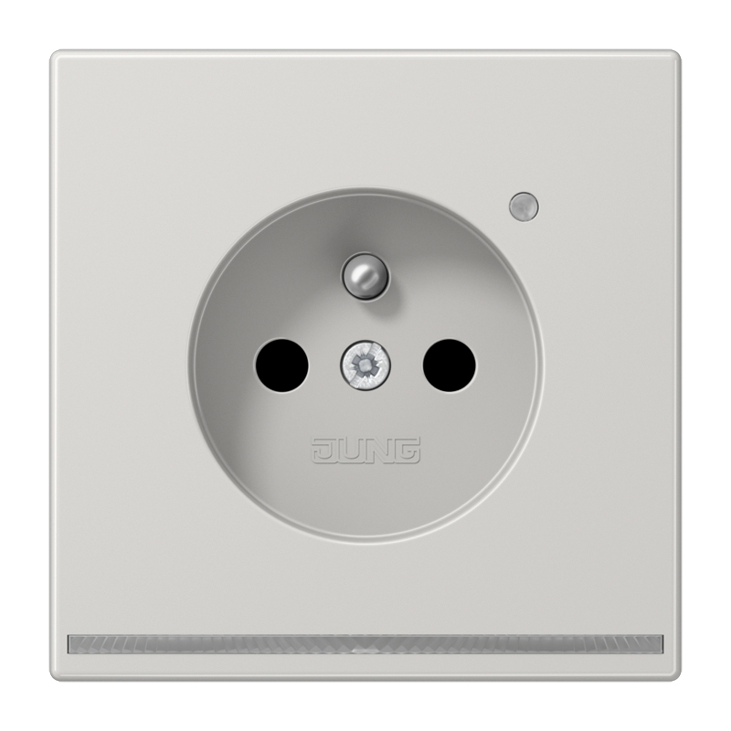 Изображение LS1520F-OLGLNW  Розетка франко-бельгийской системы - завод JUNG