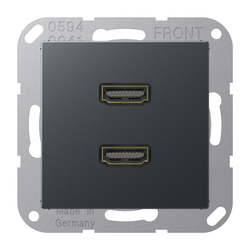 Изображение MAA1133ANM  2 x HDMI - завод JUNG