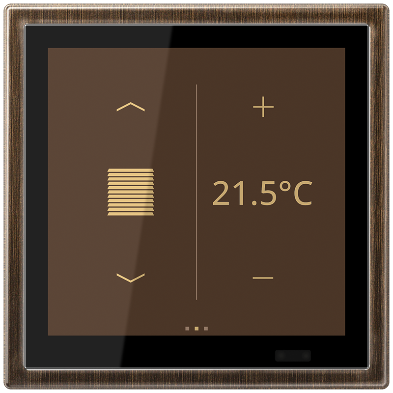 Изображение ME459D1S82AT  KNX комнатный контроллер LS TOUCH - завод JUNG