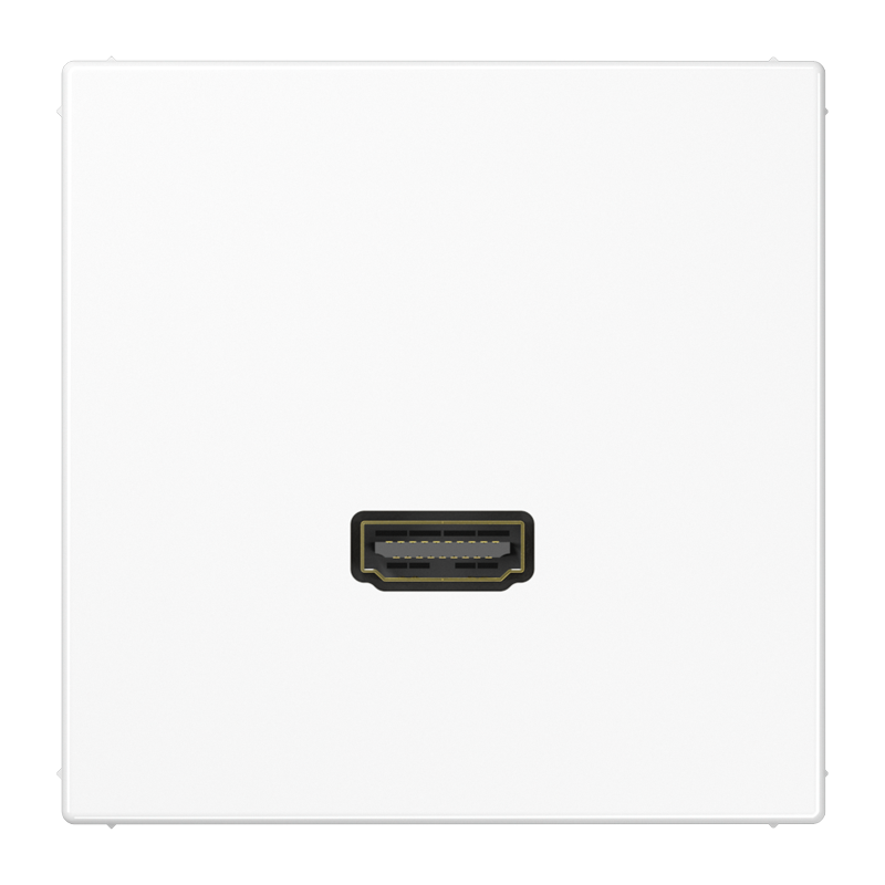 Изображение MALS1112WW  Одиночный разъем HDMI - LS (белый) - завод JUNG