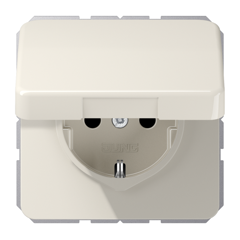 Изображение CD1521BFKL  SCHUKO®-розетка 16 A / 250 B ~ - завод JUNG