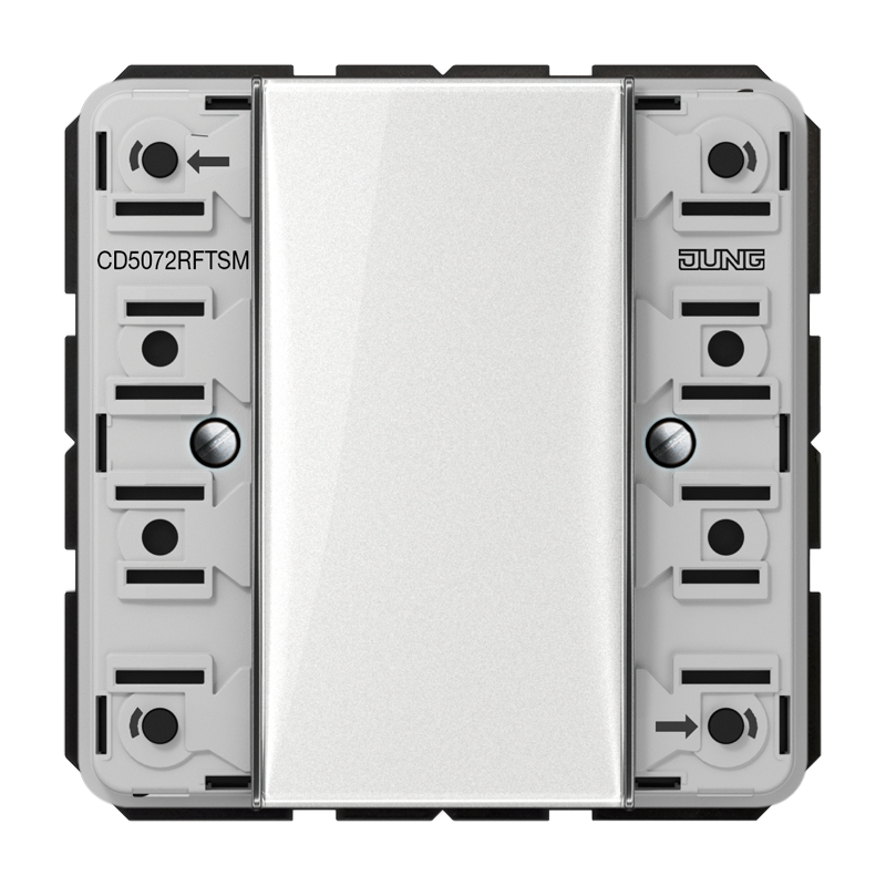 Изображение CD5072RFTSM  KNX радио кнопочный модуль, 2 группы - завод JUNG