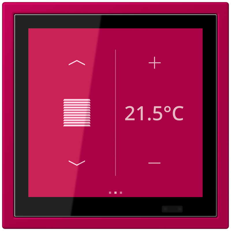 Изображение LCZ459BFD1S230  KNX комнатный контроллер LS TOUCH - завод JUNG