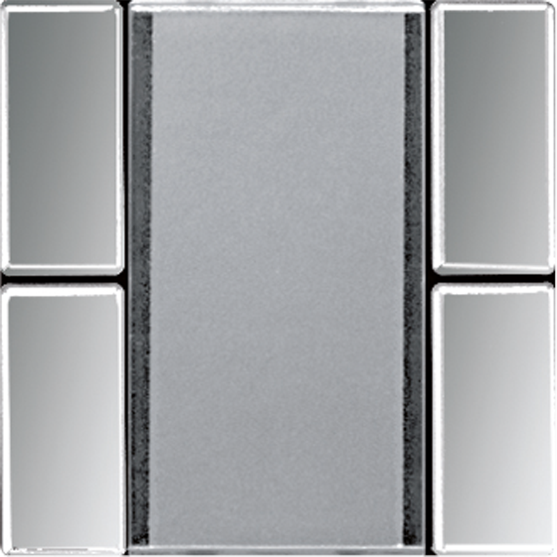 Изображение GCR2072NABS  KNX кнопочный сенсор, 2 группы - завод JUNG