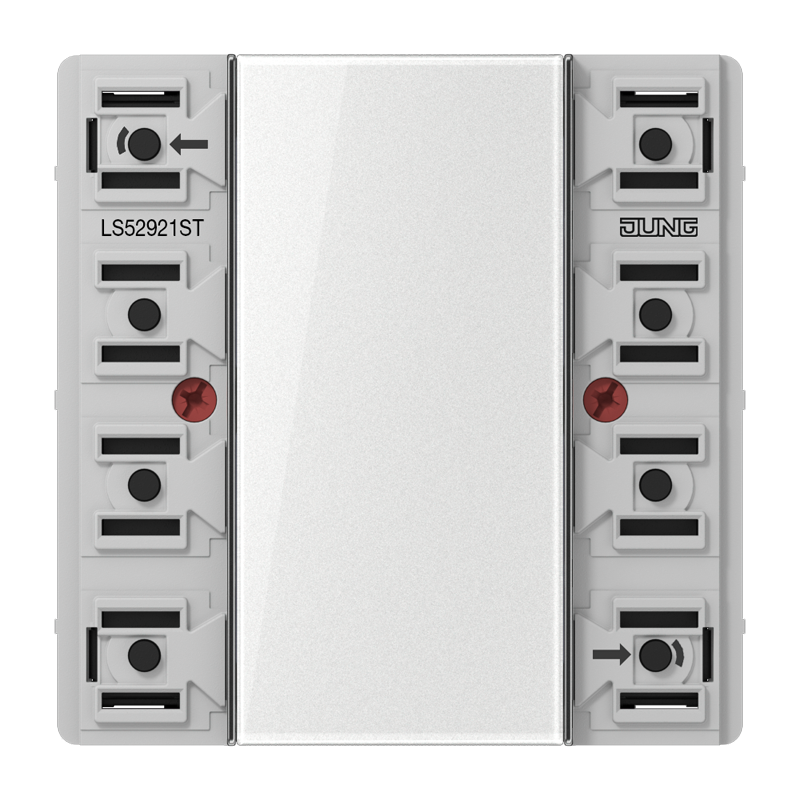 Изображение LS52921ST  KNX кнопочный модуль универсальный, 2 группы - завод JUNG