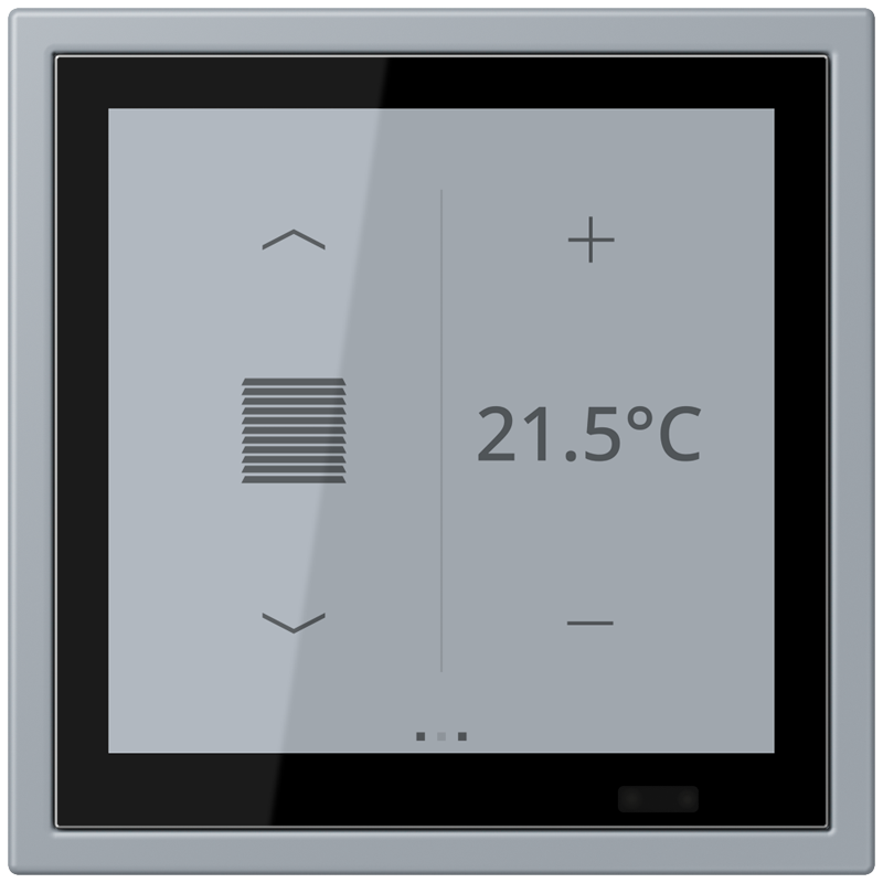 Изображение LCZ459BFD1S257  KNX комнатный контроллер LS TOUCH - завод JUNG