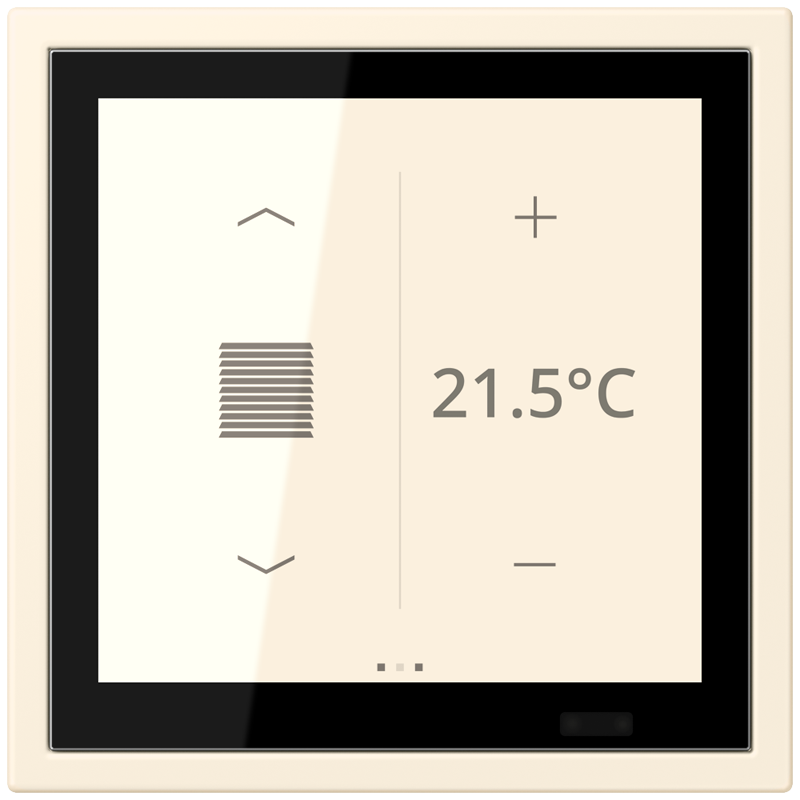 Изображение LCZ459BFD1S245  KNX комнатный контроллер LS TOUCH - завод JUNG