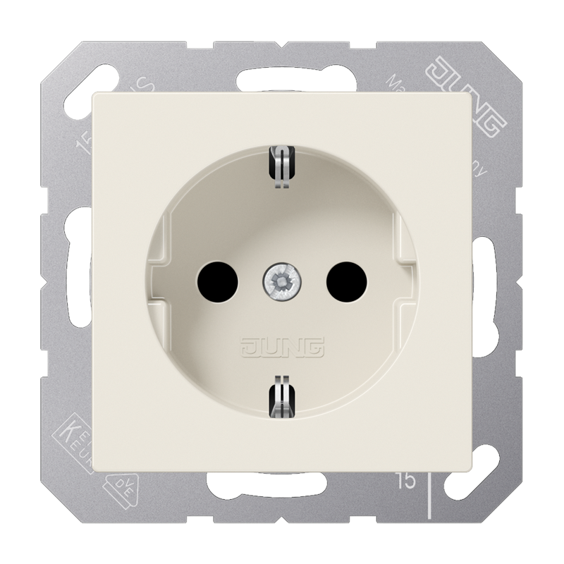 Изображение A1521BFKI  SCHUKO®-розетка 16 A / 250 B ~ - завод JUNG