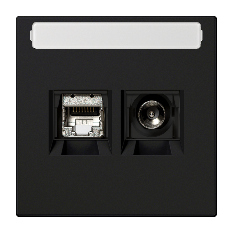 Изображение MMDLS4521SWM  Smart TV розетка - завод JUNG