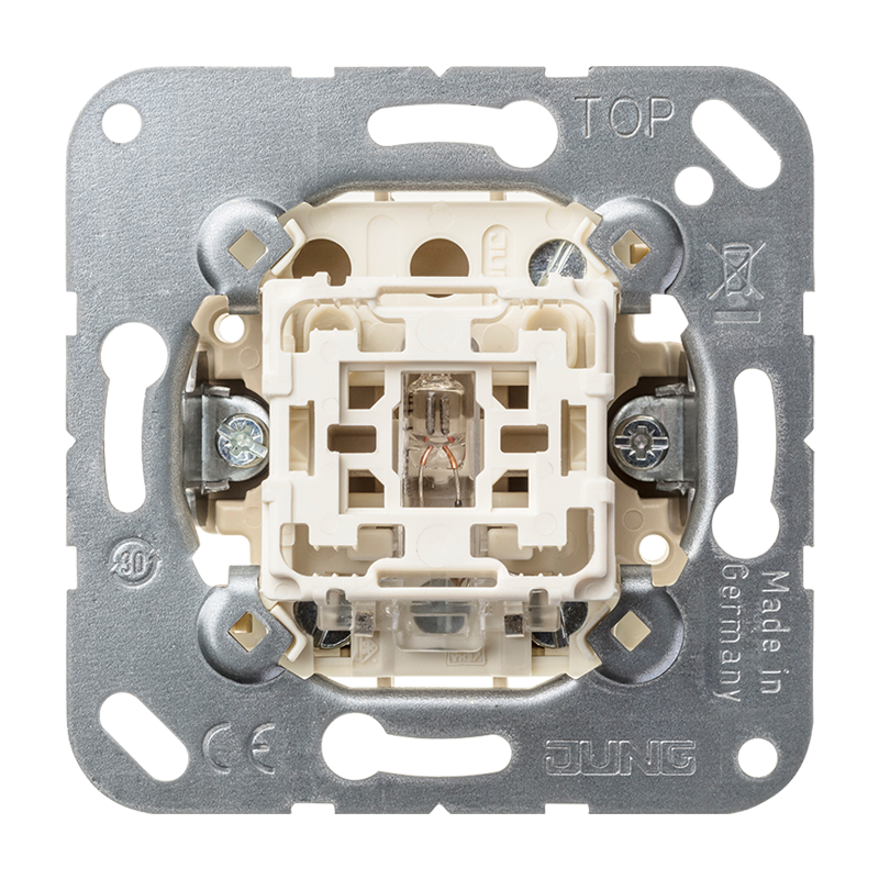Изображение 506-20KOU  Балансирный контрольный выключатель 20 A / 250 В ~ - завод JUNG