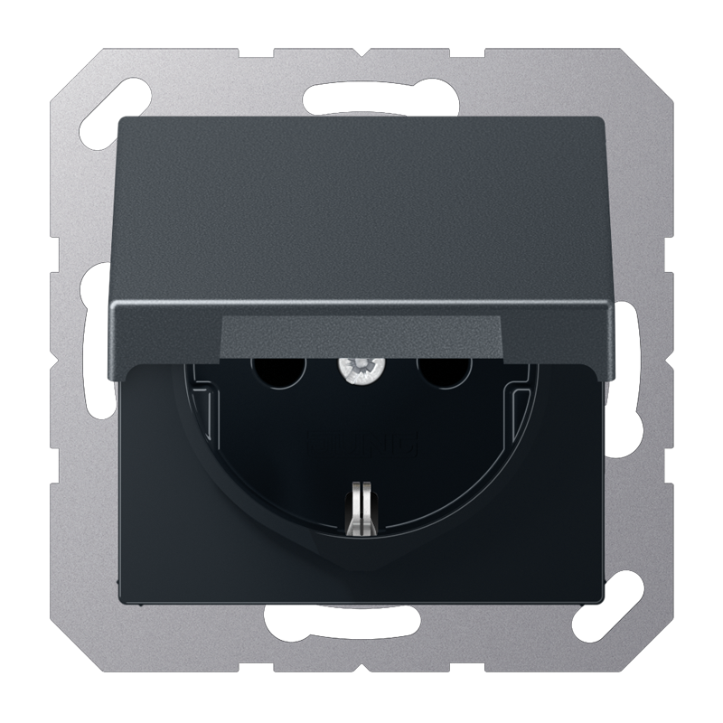 Изображение A1521BFKLANM  SCHUKO®-розетка 16 A / 250 B ~ - завод JUNG