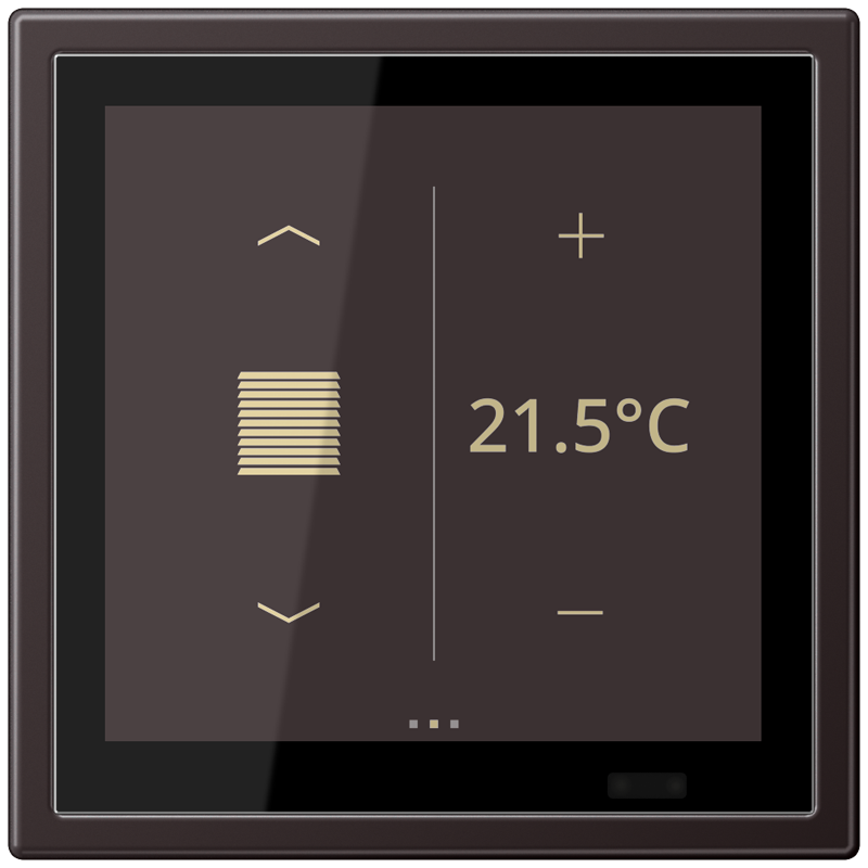 Изображение AL459D1S82D  KNX комнатный контроллер LS TOUCH - завод JUNG