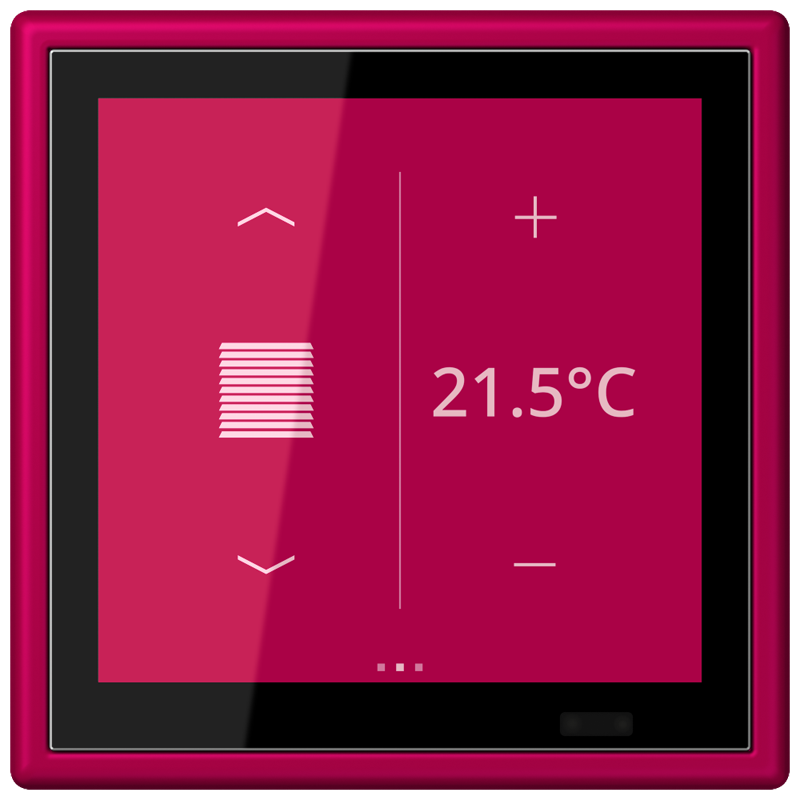 Изображение LC459D1S230  KNX комнатный контроллер LS TOUCH - завод JUNG