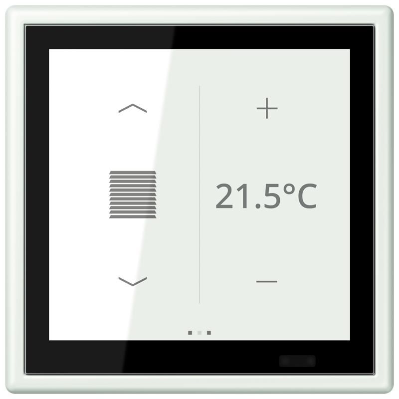 Изображение LC459D1S210  KNX комнатный контроллер LS TOUCH - завод JUNG