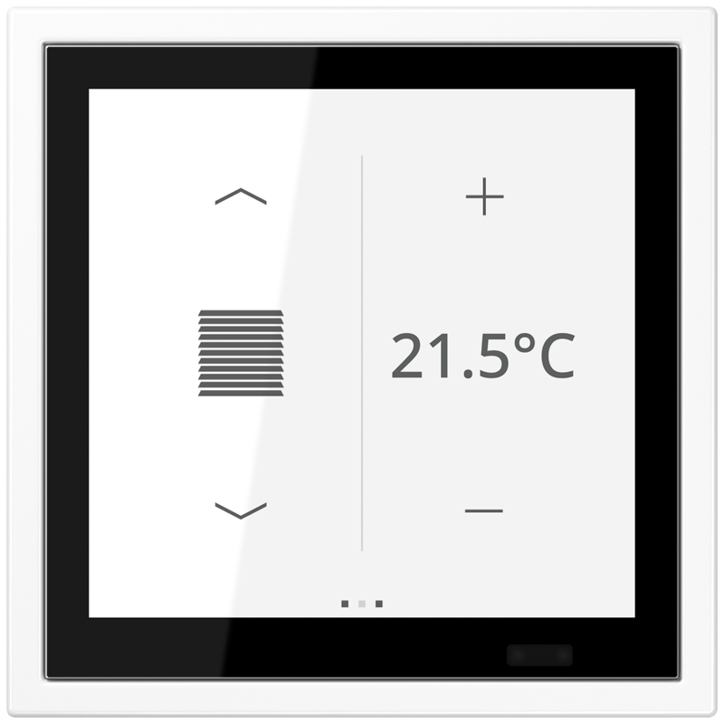 Изображение LSZ459BFD1SWW  KNX комнатный контроллер LS TOUCH - завод JUNG