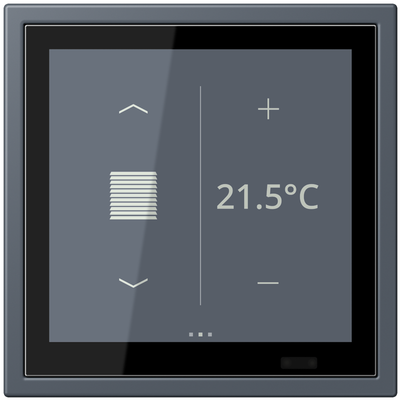 Изображение LCZ459BFD1S262  KNX комнатный контроллер LS TOUCH - завод JUNG