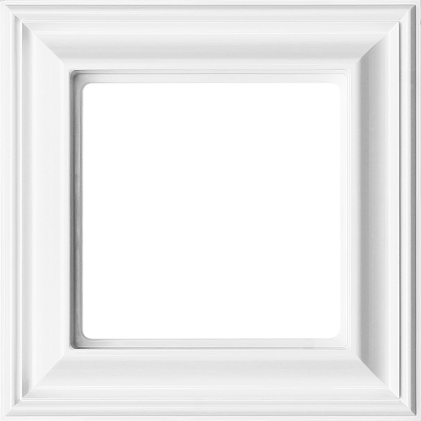Изображение EPD481WW  Рамка 1-кратная - Eco Profi Deco (белый) - завод JUNG