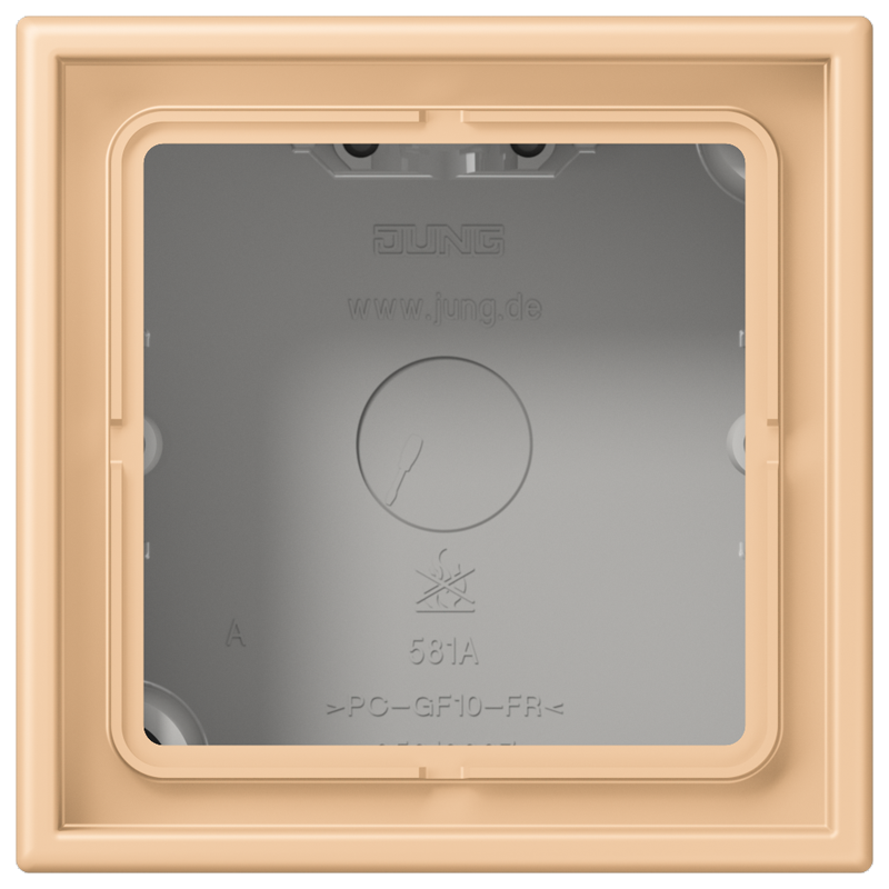 Изображение LC581A237  Surface cap, 1-gang - завод JUNG
