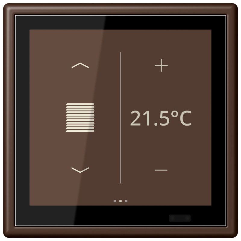 Изображение LC459D1S239  KNX комнатный контроллер LS TOUCH - завод JUNG