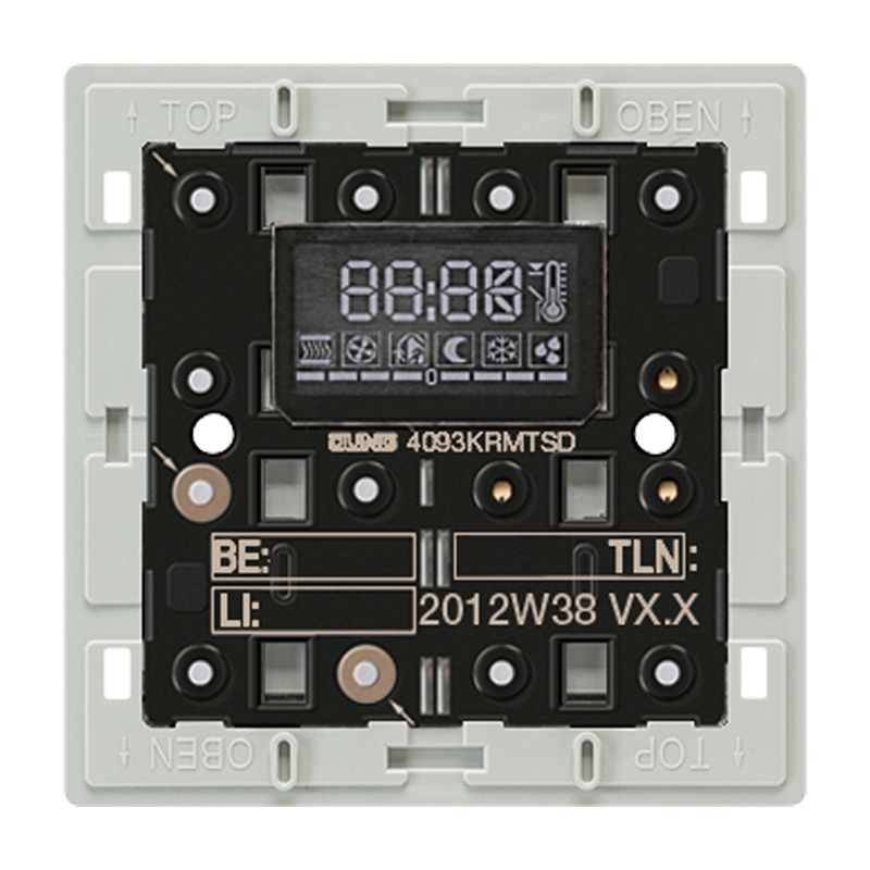 Изображение 4093KRMTSD  KNX комнатный контроллер-дисплей, компактный - завод JUNG
