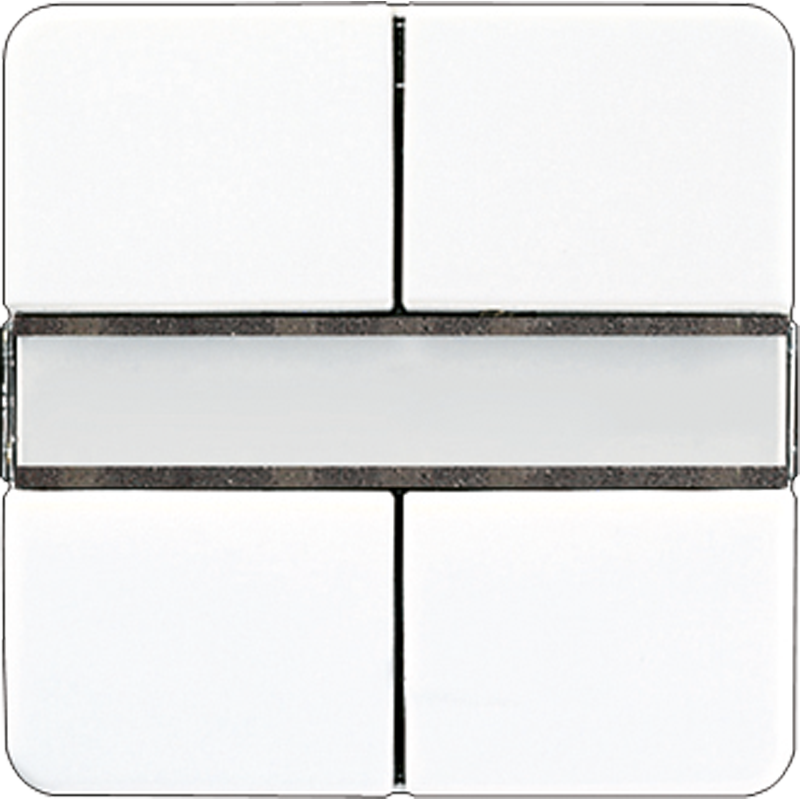 Изображение CD2072NABSWW  KNX кнопочный сенсор, 2 группы - завод JUNG