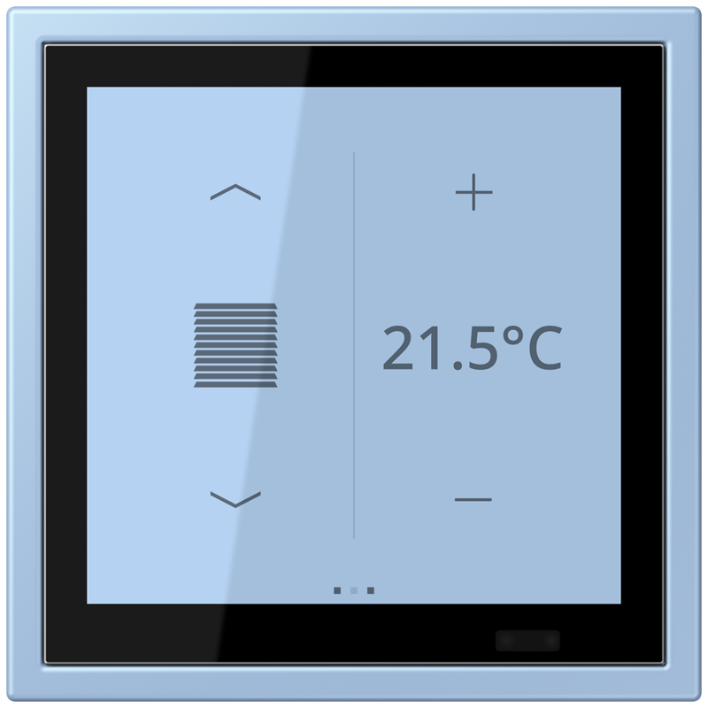 Изображение LCZ459BFD1S207  KNX комнатный контроллер LS TOUCH - завод JUNG