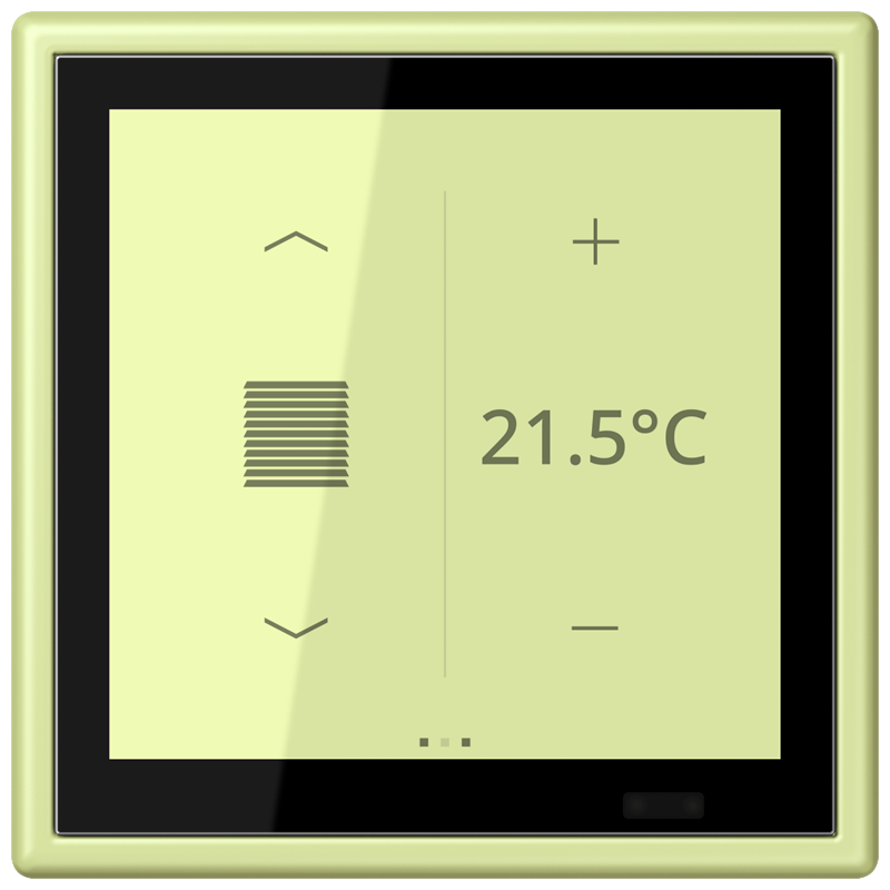 Изображение LC459D1S222  KNX комнатный контроллер LS TOUCH - завод JUNG