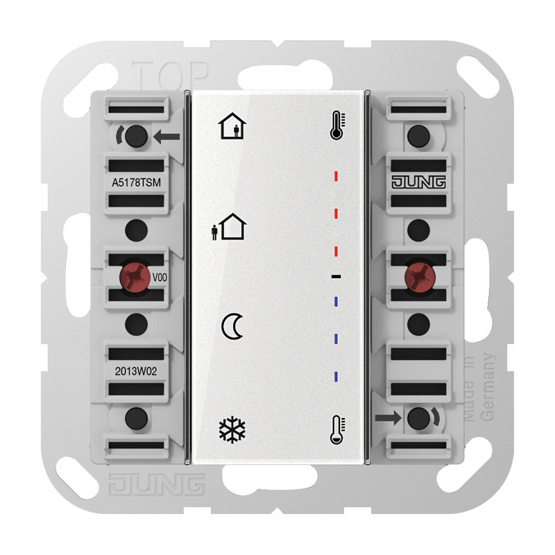 Изображение A5178TSM  KNX комнатный контроллер, 2 группы - завод JUNG