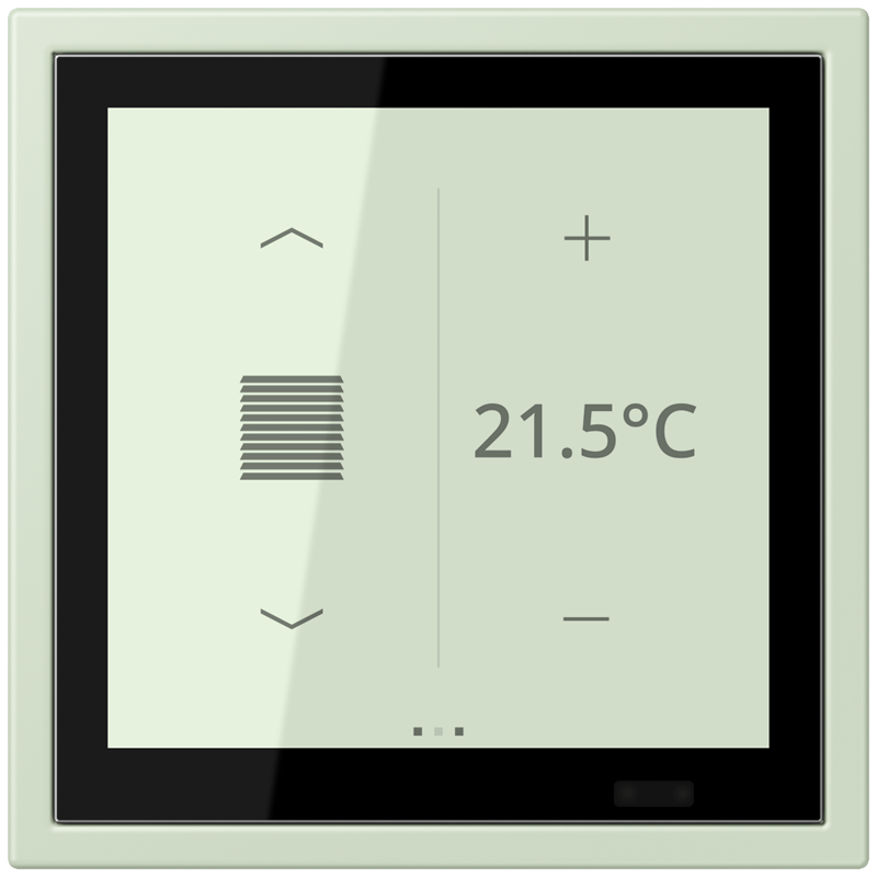 Изображение LCZ459BFD1S218  KNX комнатный контроллер LS TOUCH - завод JUNG