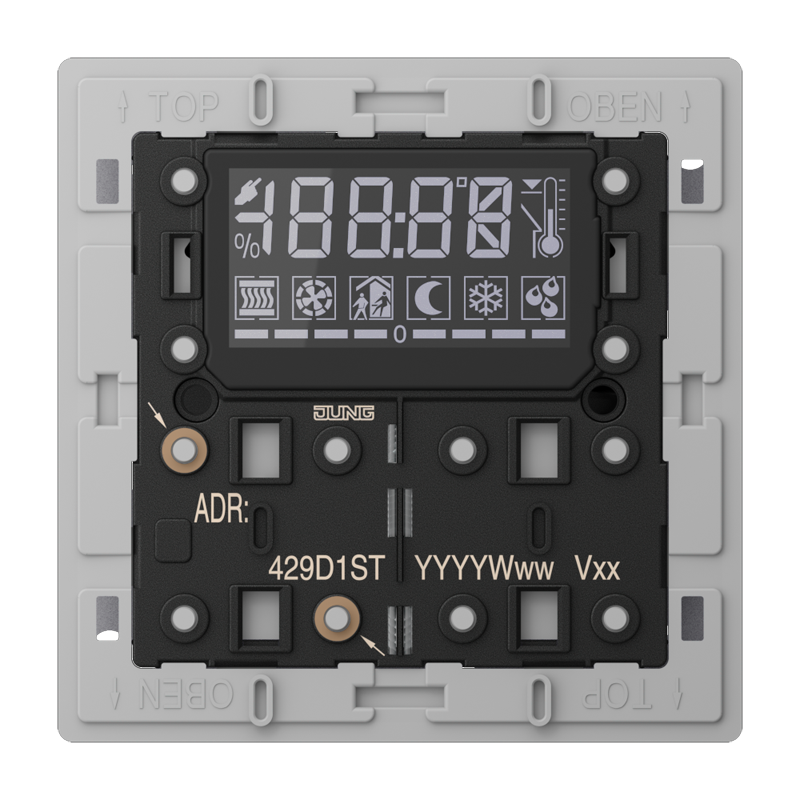 Изображение 429D1ST  KNX комнатный контроллер модуль - завод JUNG