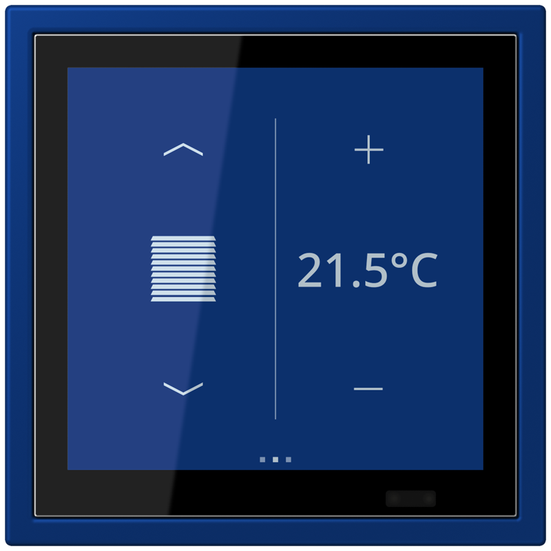 Изображение LCZ459BFD1S261  KNX комнатный контроллер LS TOUCH - завод JUNG