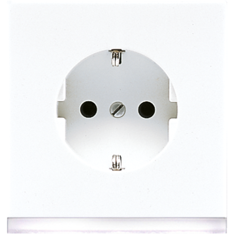 Изображение LS520-OWWLEDW  SCHUKO®-розетка 16 A / 250 B ~ - завод JUNG