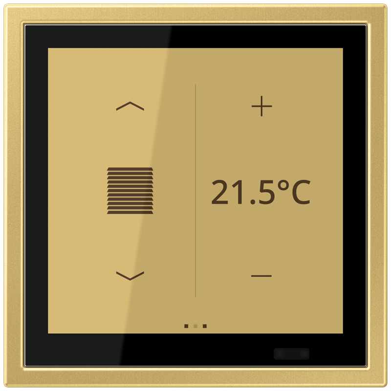 Изображение LSZME459BFD1SC  KNX комнатный контроллер LS TOUCH - завод JUNG