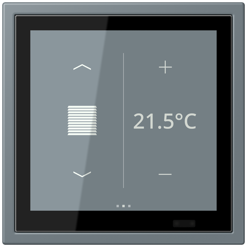 Изображение LCZ459BFD1S251  KNX комнатный контроллер LS TOUCH - завод JUNG