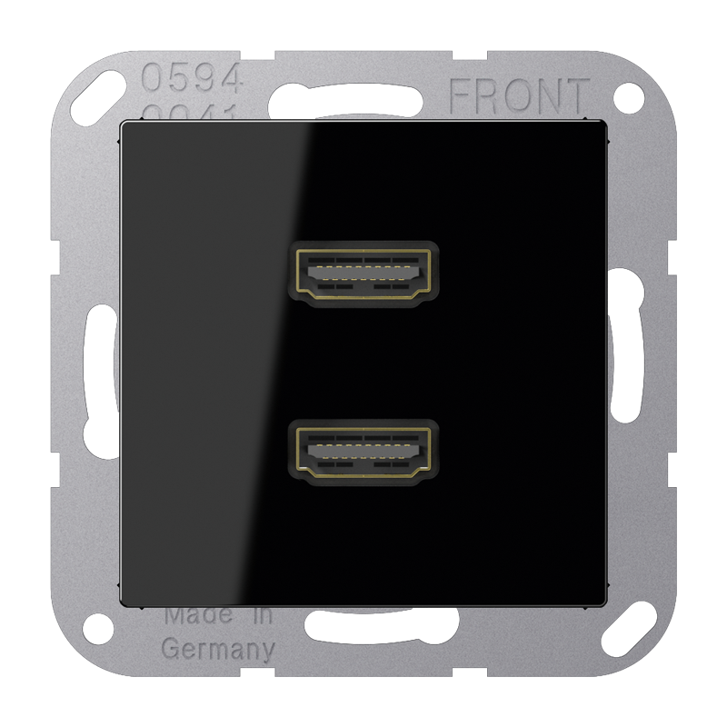 Изображение MAA1133SW  2 x HDMI - завод JUNG