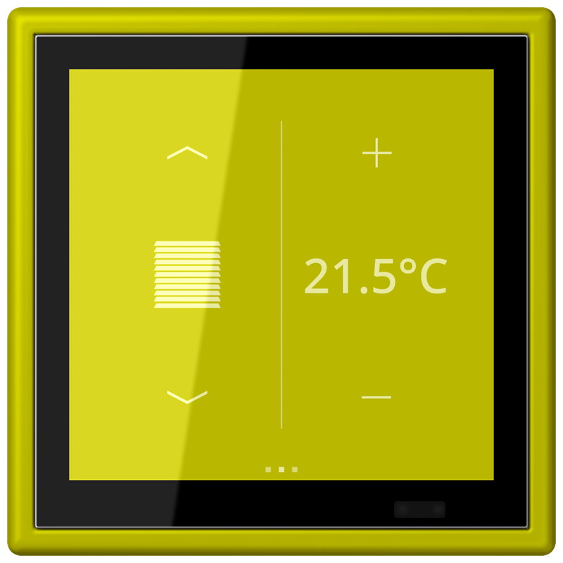 Изображение LC459D1S249  KNX комнатный контроллер LS TOUCH - завод JUNG