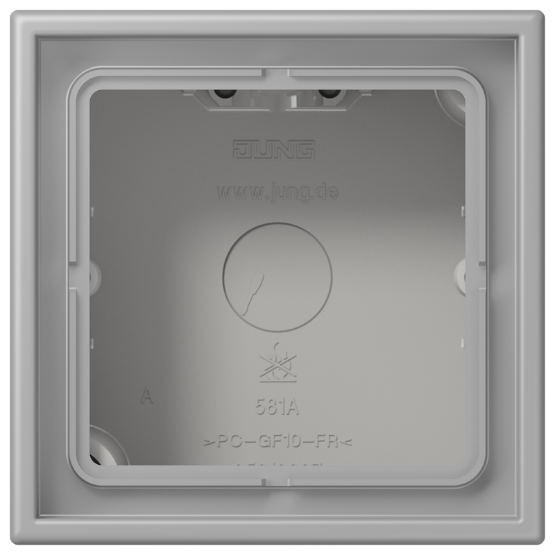 Изображение LC581A204  Surface cap, 1-gang - завод JUNG