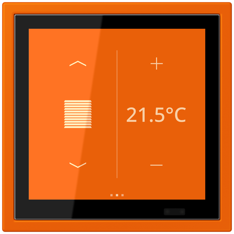 Изображение LCZ459BFD1S224  KNX комнатный контроллер LS TOUCH - завод JUNG