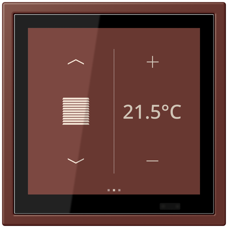 Изображение LCZ459BFD1S235  KNX комнатный контроллер LS TOUCH - завод JUNG