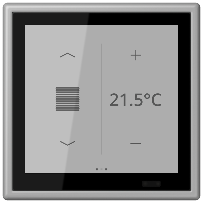 Изображение LC459D1S204  KNX комнатный контроллер LS TOUCH - завод JUNG