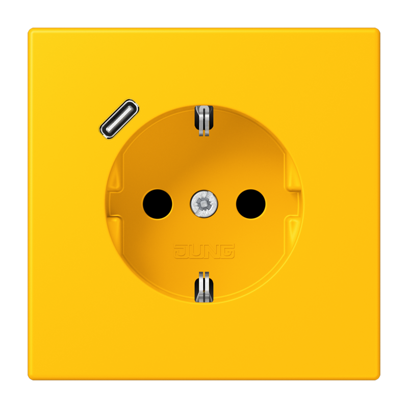 Изображение LC1520-18C263  SCHUKO® socket with USB charger - завод JUNG