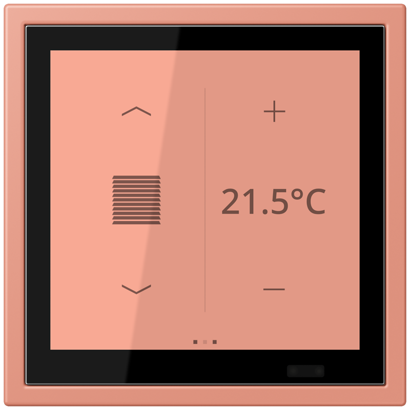 Изображение LCZ459BFD1S233  KNX комнатный контроллер LS TOUCH - завод JUNG