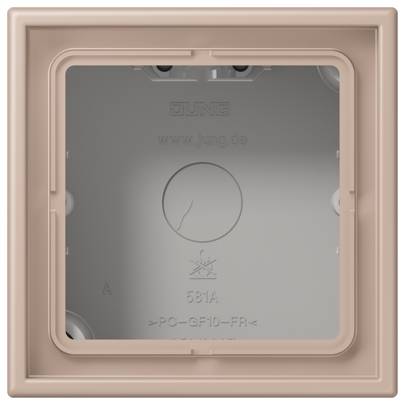 Изображение LC581A240  Surface cap, 1-gang - завод JUNG
