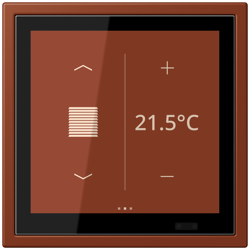 Изображение LCZ459BFD1S247  KNX комнатный контроллер LS TOUCH - завод JUNG
