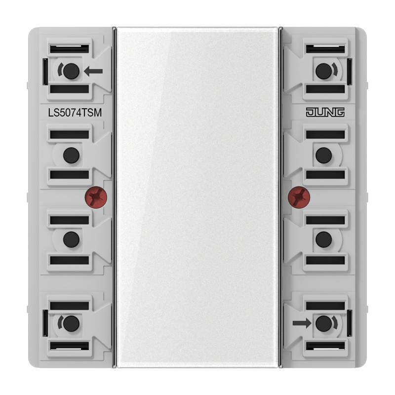 Изображение LS5074TSM  KNX кнопочный модуль «стандарт», 4 группы - завод JUNG