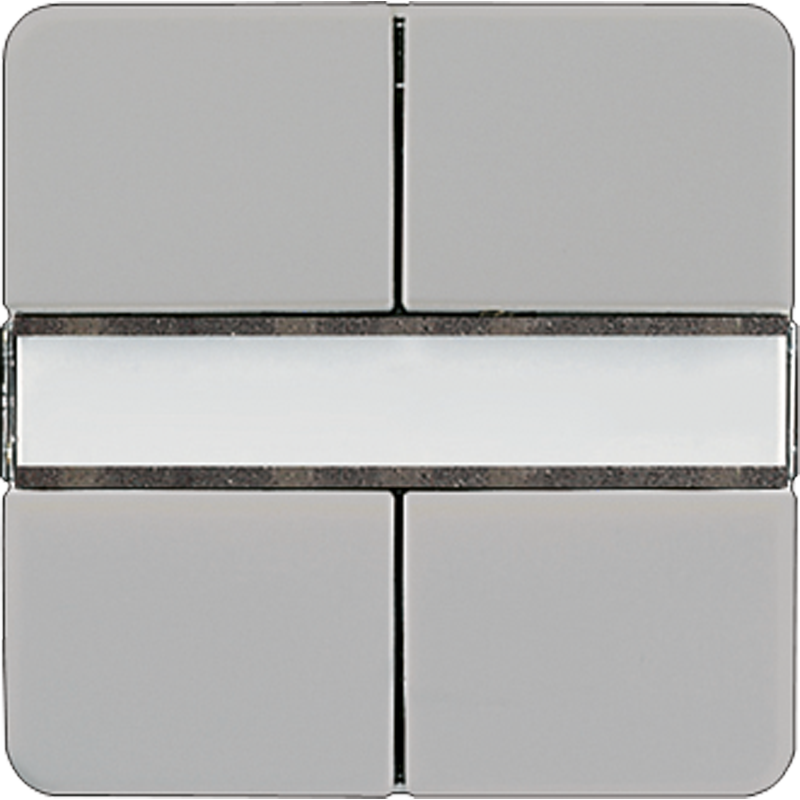 Изображение CD2072NABSGR  KNX кнопочный сенсор, 2 группы - завод JUNG