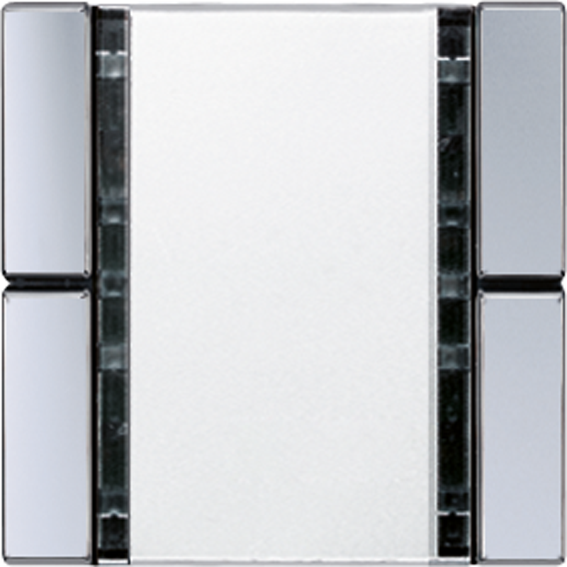 Изображение A2092NABSAL  KNX кнопочный сенсор, 2 группы - завод JUNG